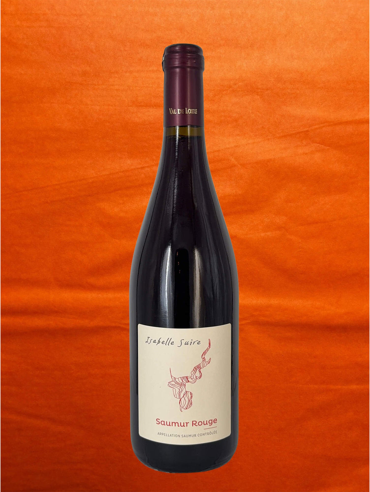 Isabelle Suire 2024 Saumur Rouge front label