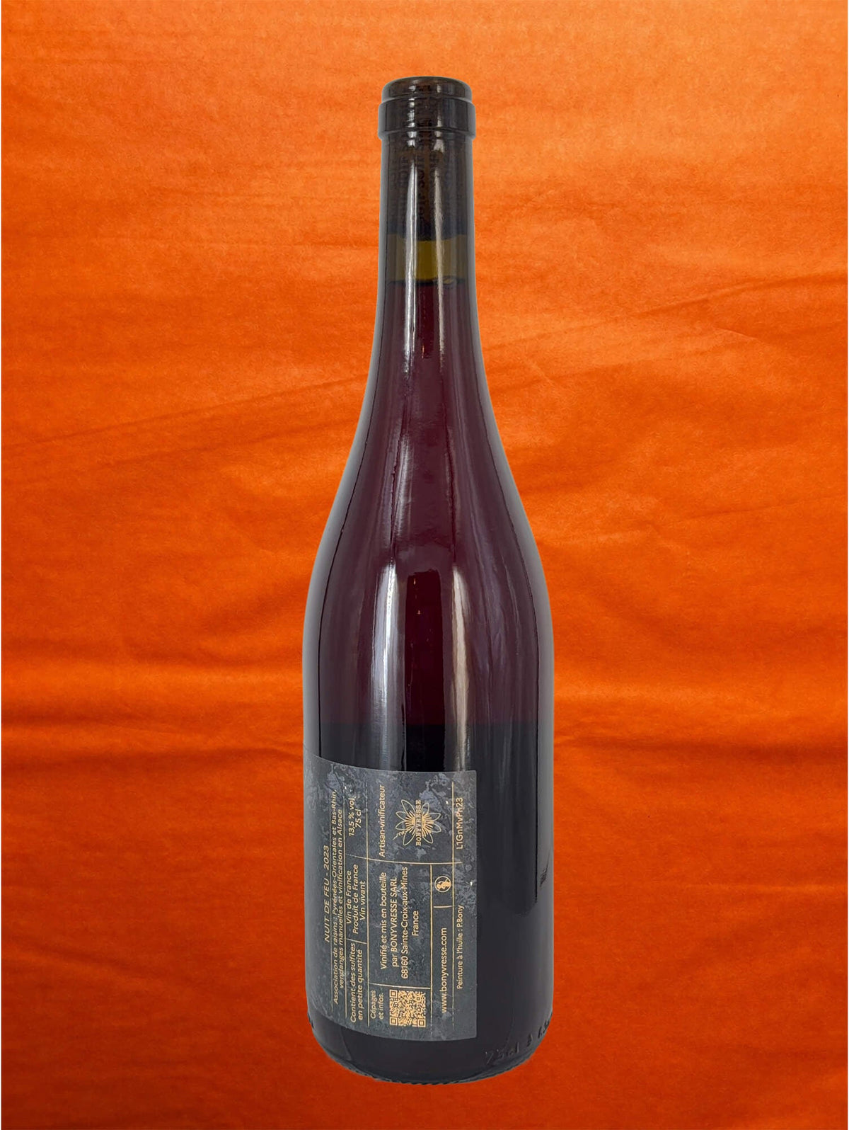 Bonyvresse 2023 Nuit de Feu back label