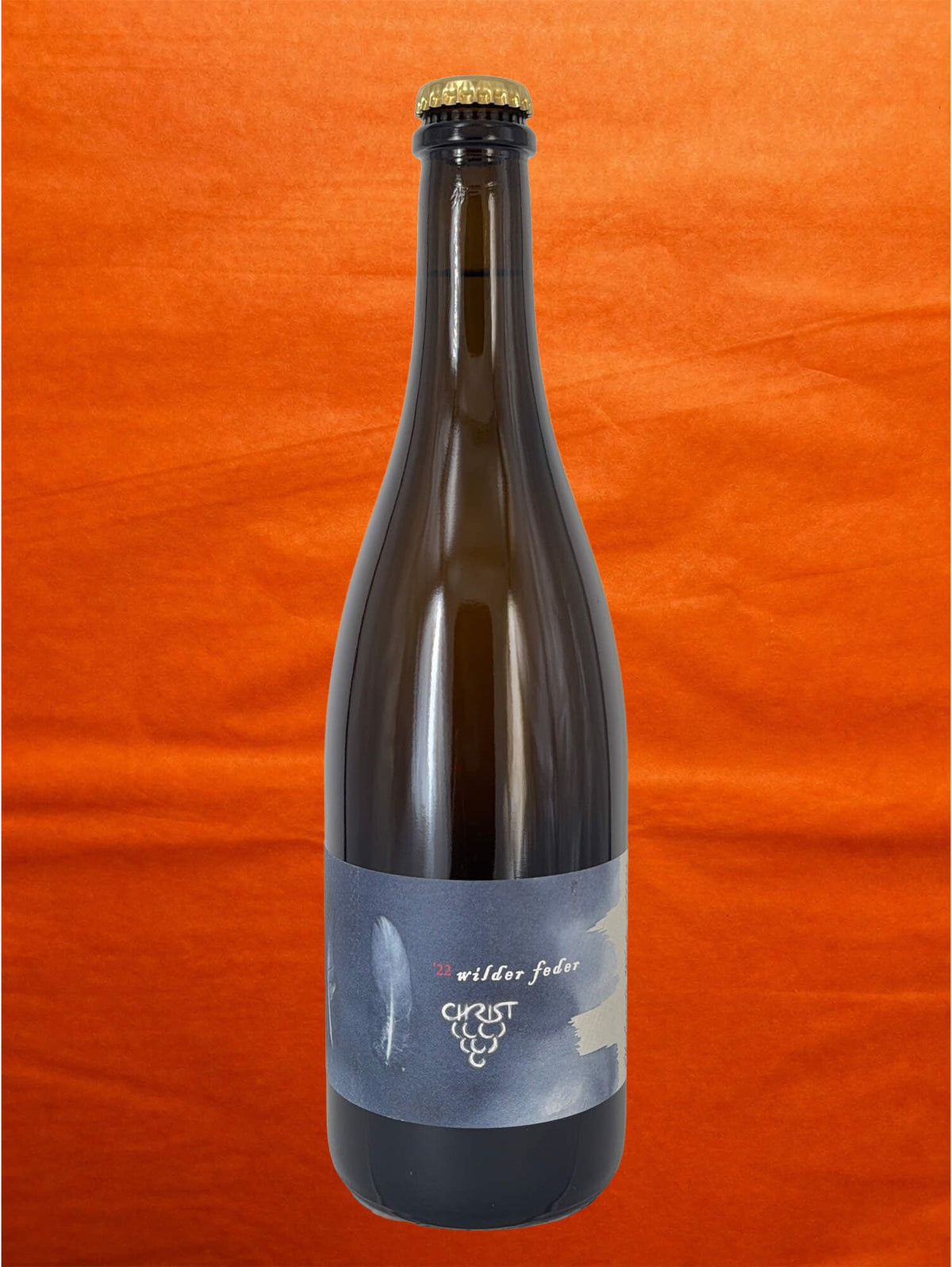 Weingut Helmut Christ 2022 Wilder Feder Pet'nat front label