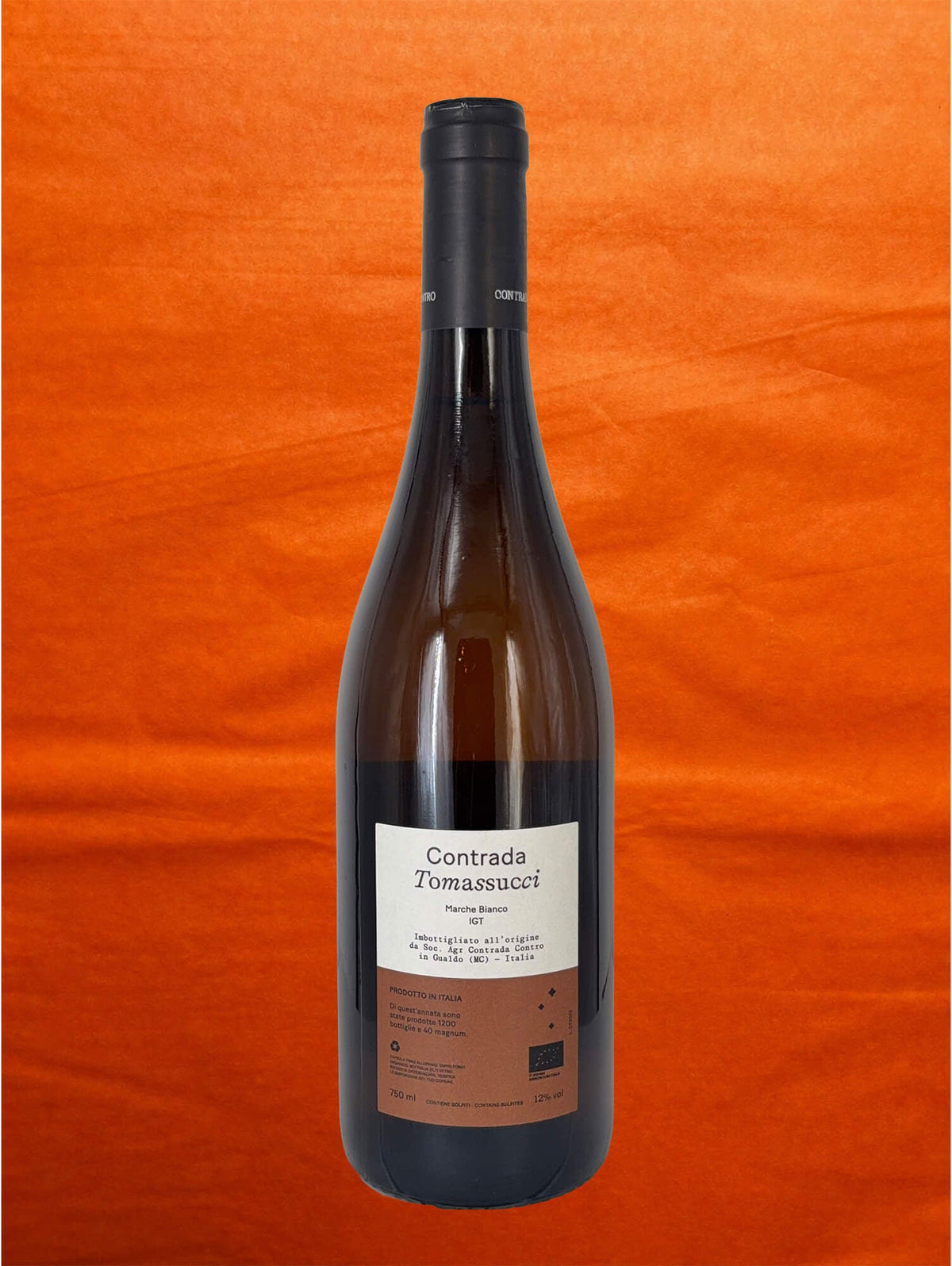 Contrada Contro 2023 Contrada Tomassucci back label