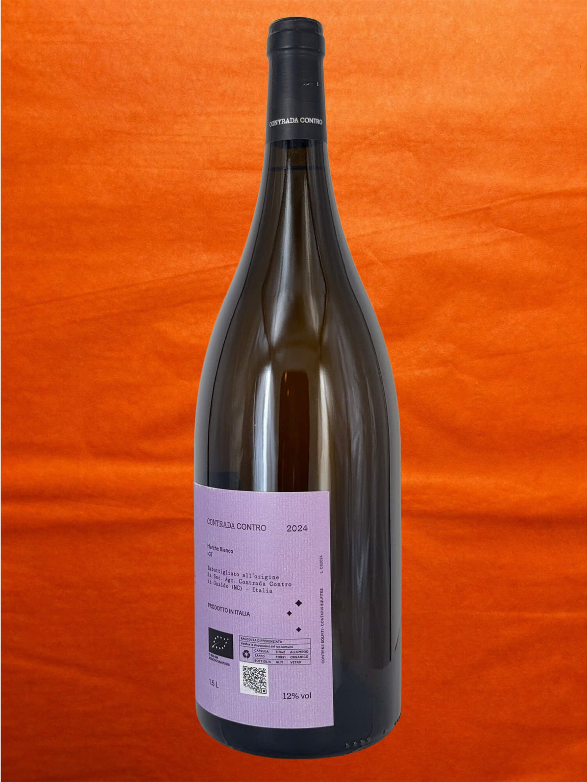 Contrada Contro 2024 Case Sparse MAGNUM 1,5L back label