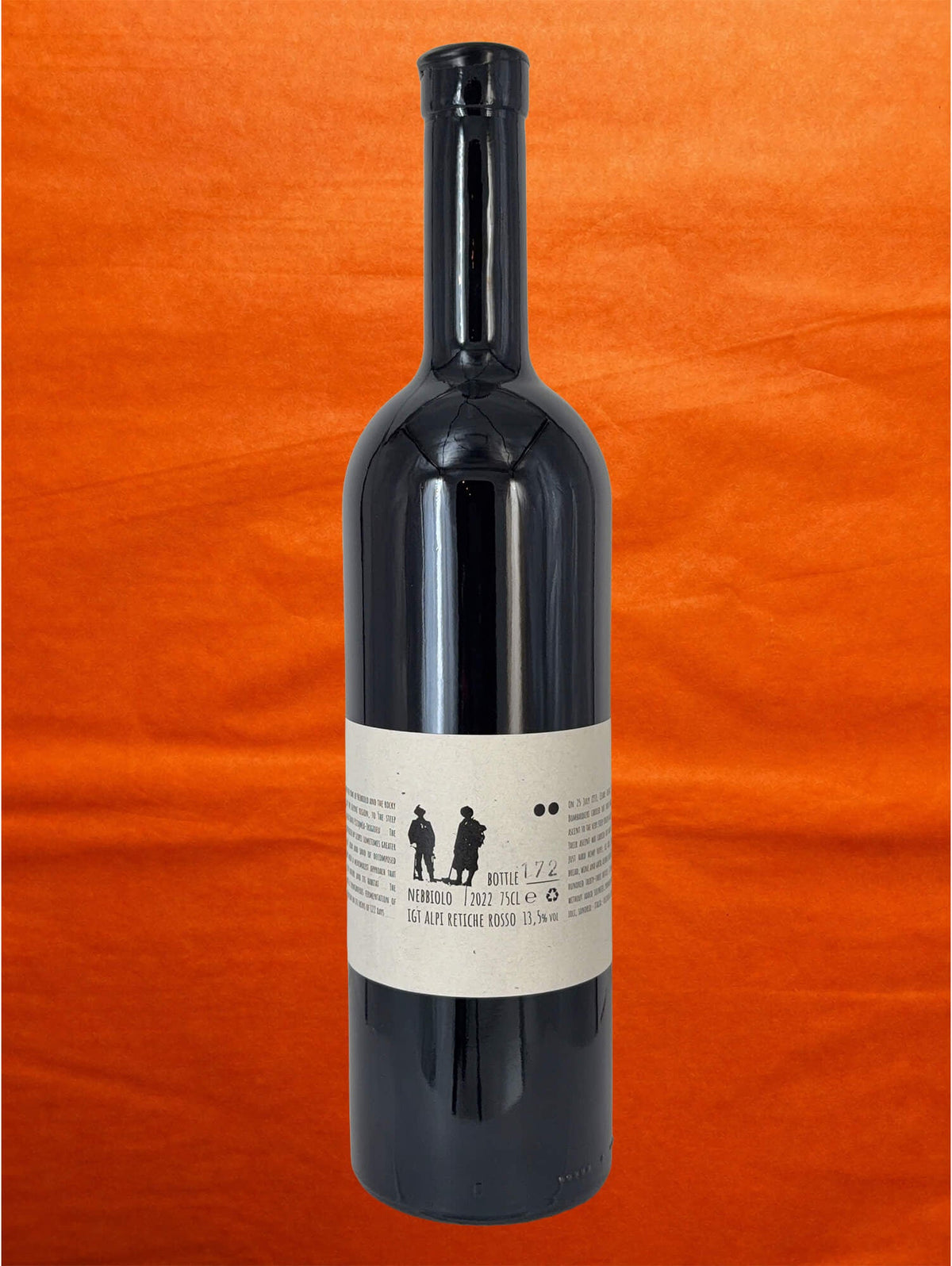 Dislivelli 2022 Alpi Retiche Rosso back label