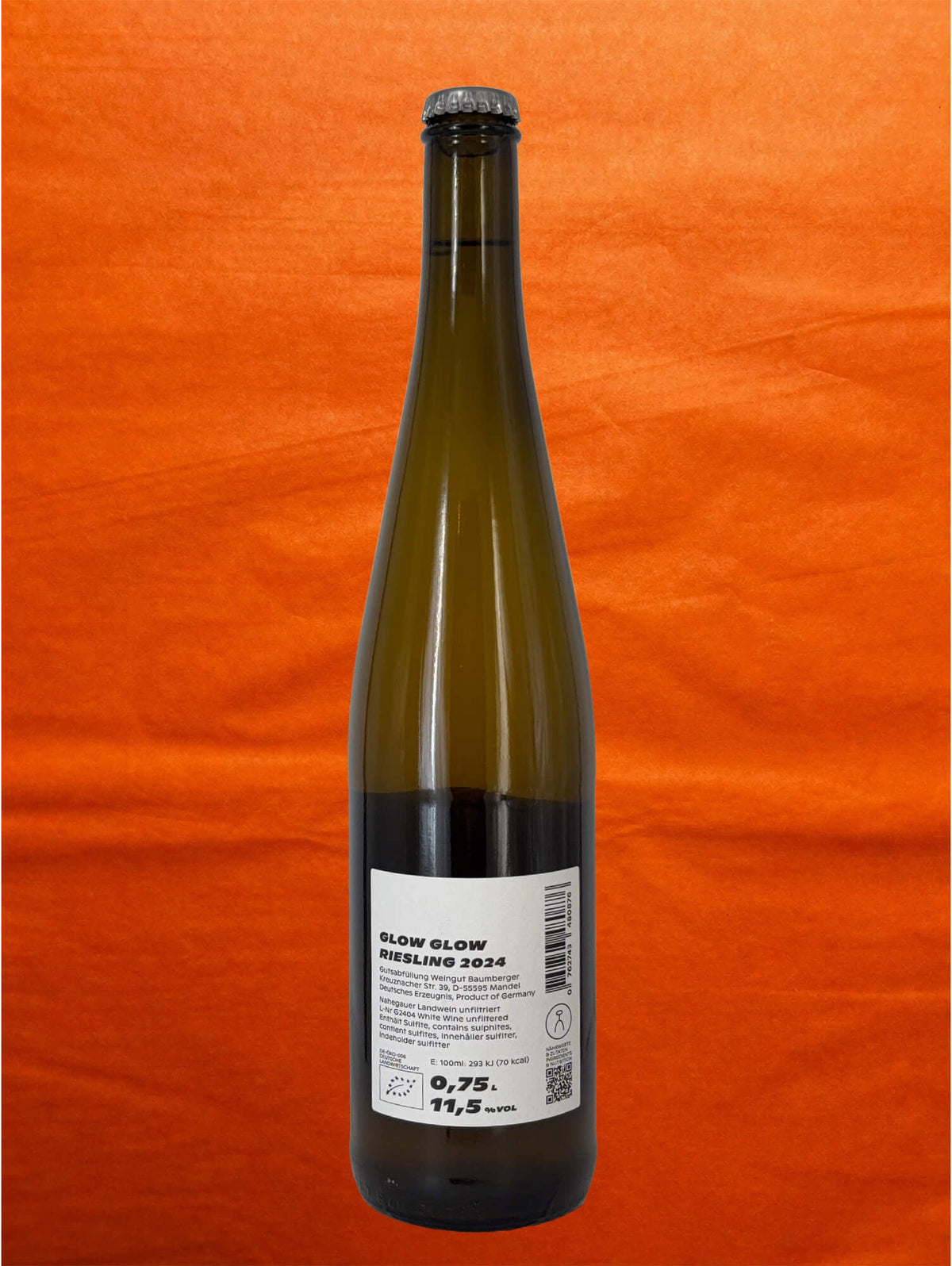 GLOW GLOW 2024 Riesling back label