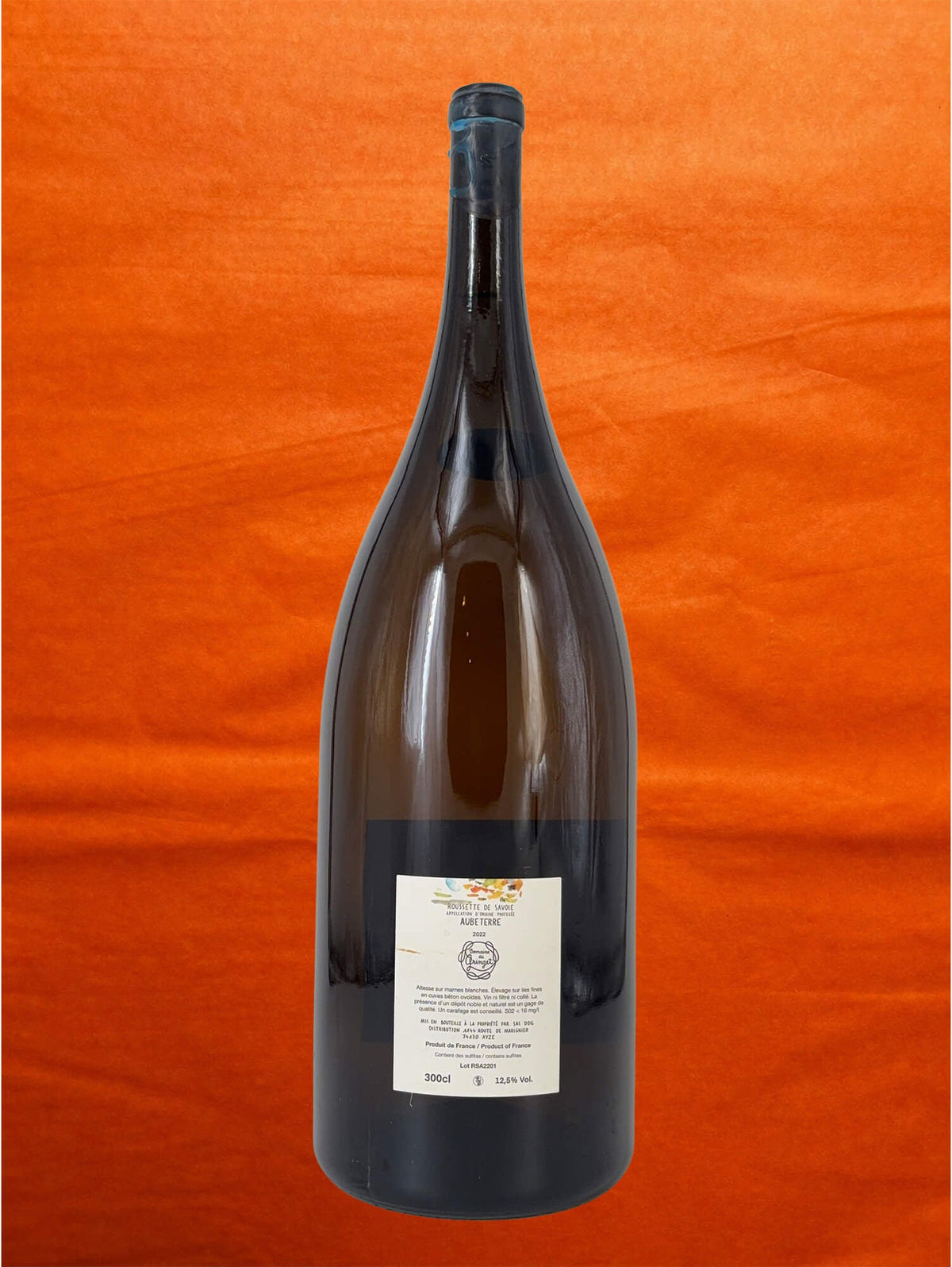 Domaine du Gringet 2022 Rousette Aubeterre JEROBAUM 3L back label