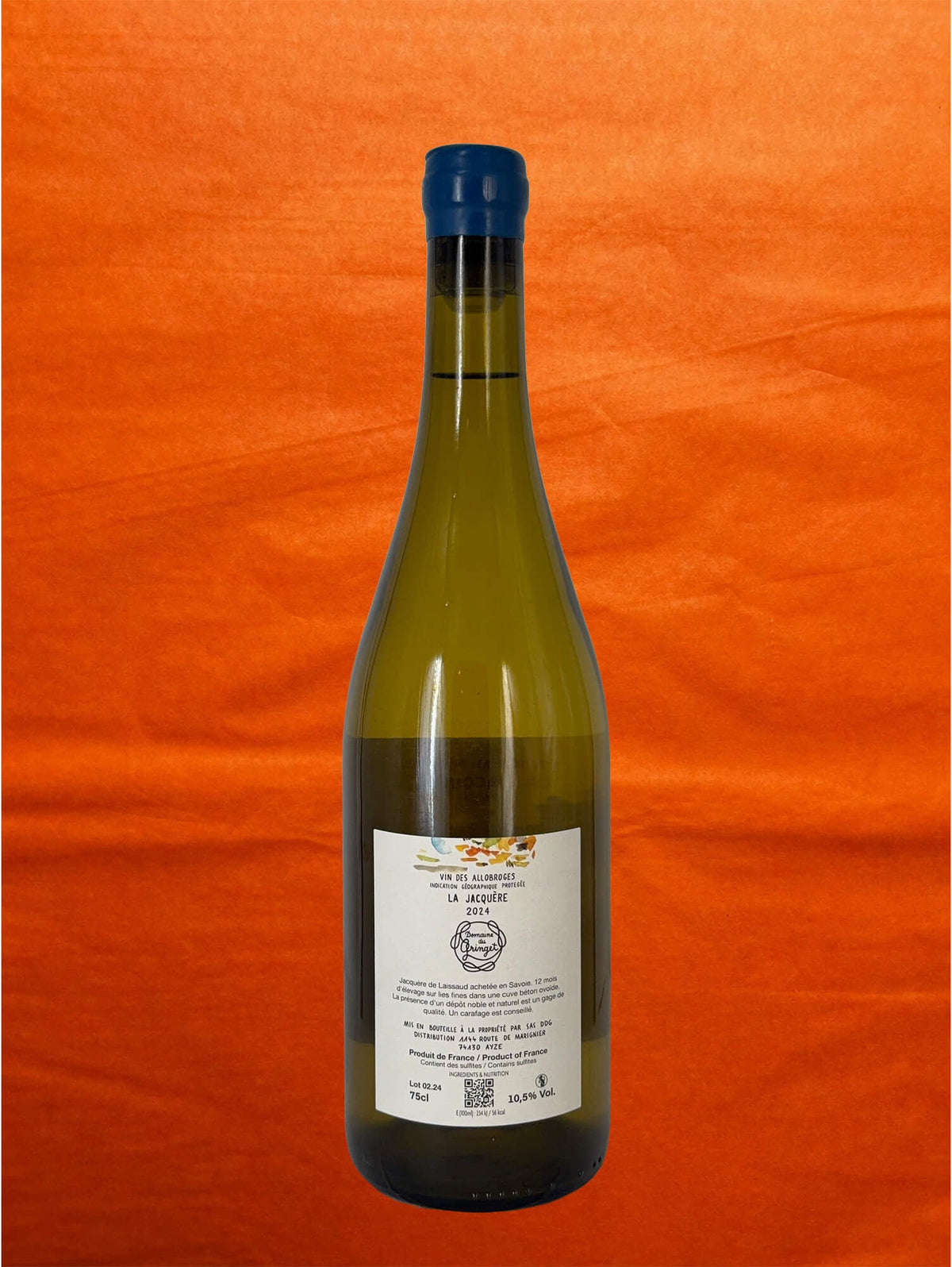 Domaine du Gringet 2024 La Jacquère back label