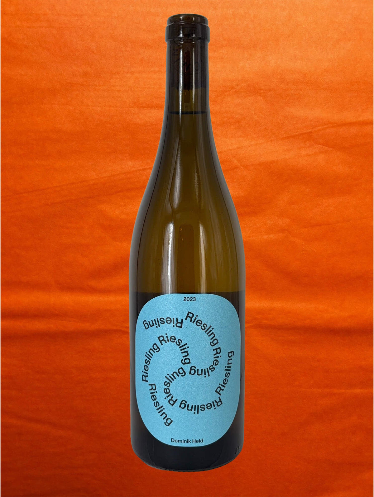 Dominik Held 2023 Riesling front label