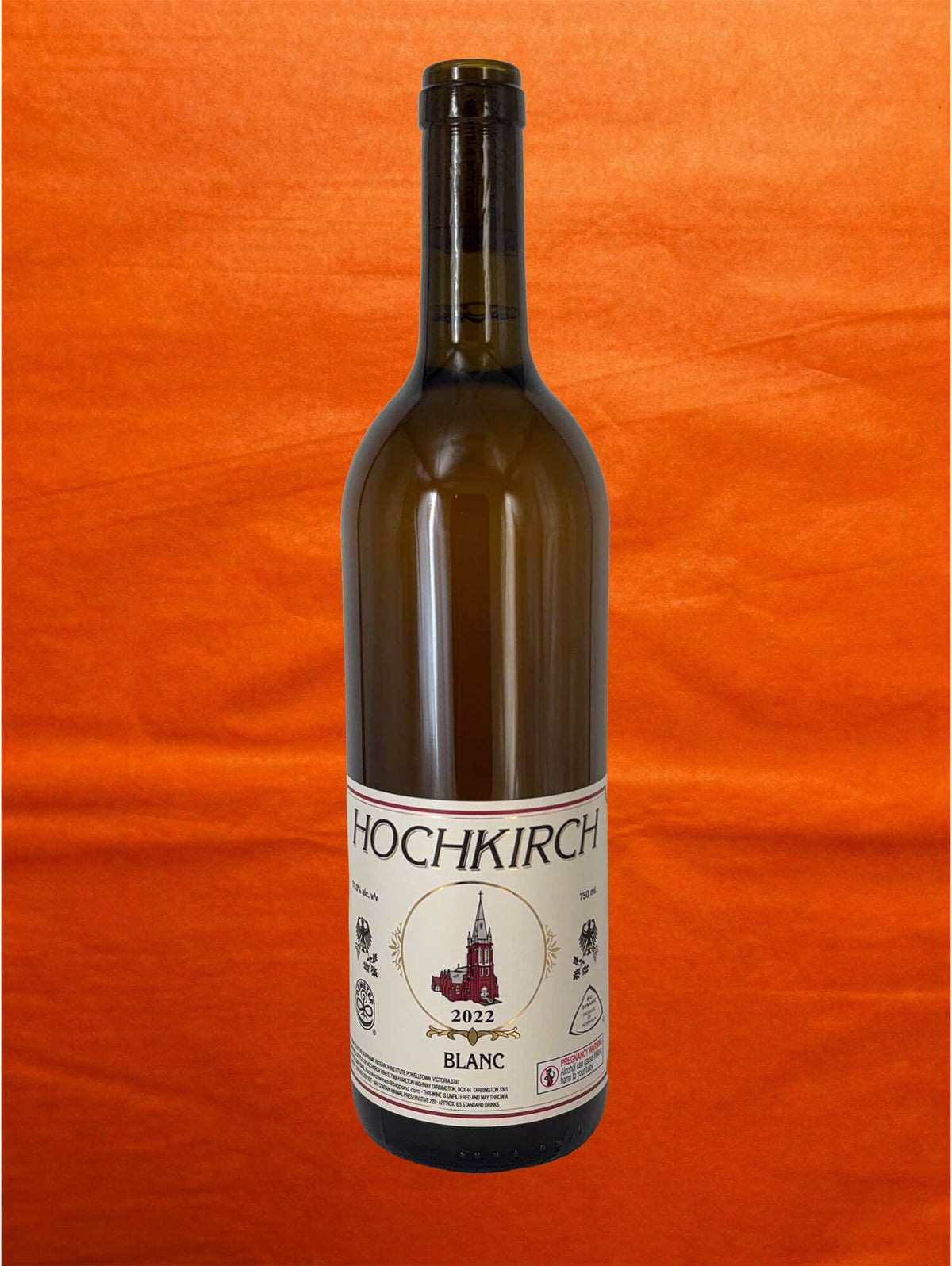 Hochkirch 2022 Blanc front label