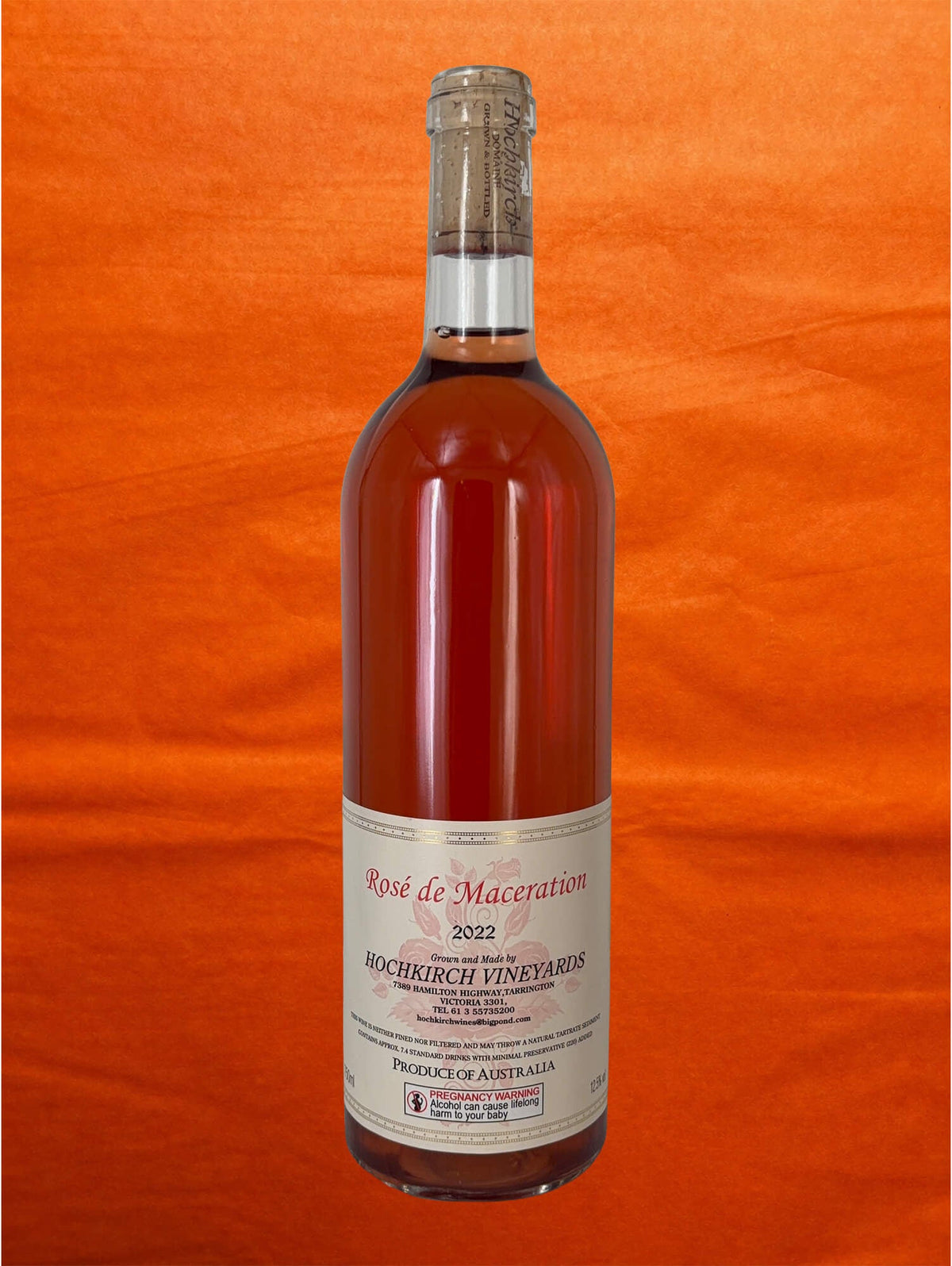 Hochkirch 2022 Rosé front label