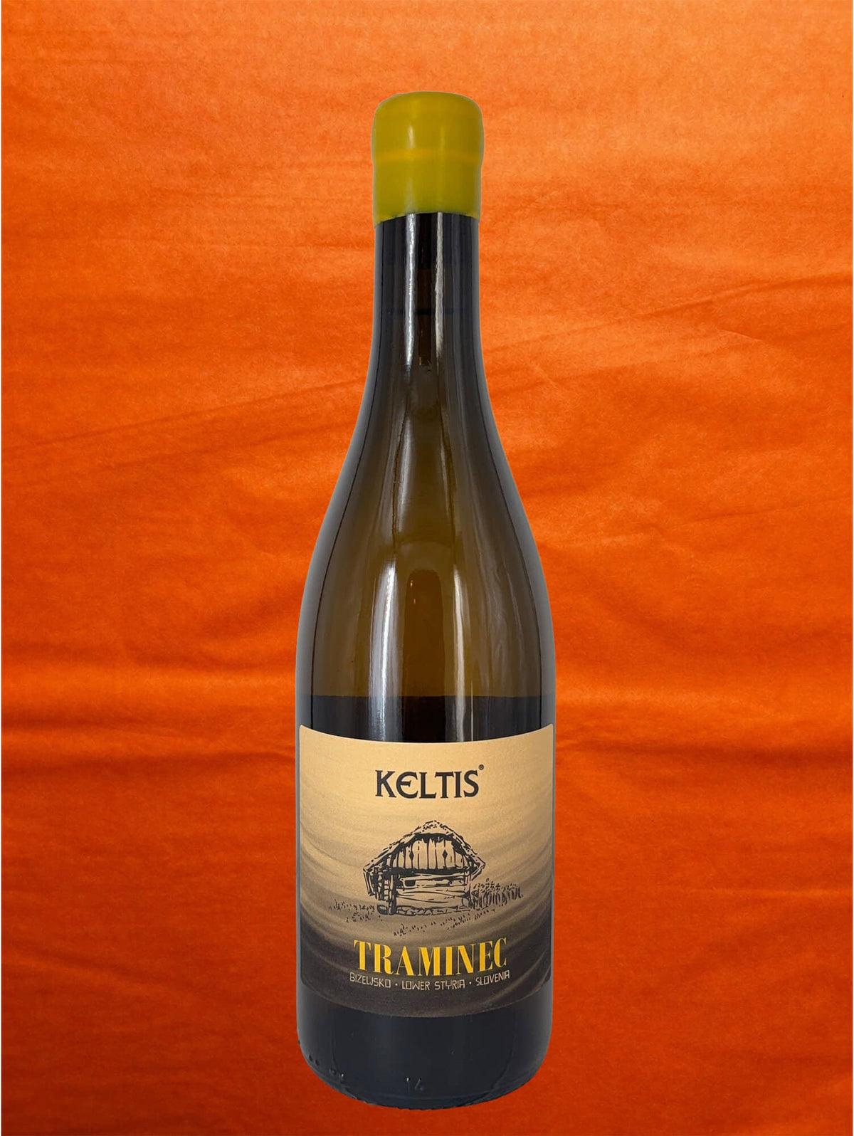 Keltis 2023 Traminec front label