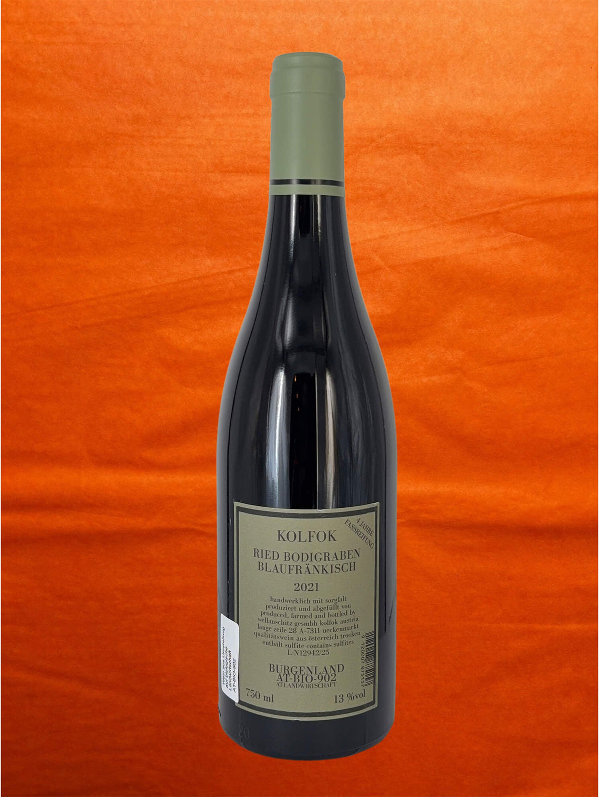 Kolfok 2021 Bodigraben back label