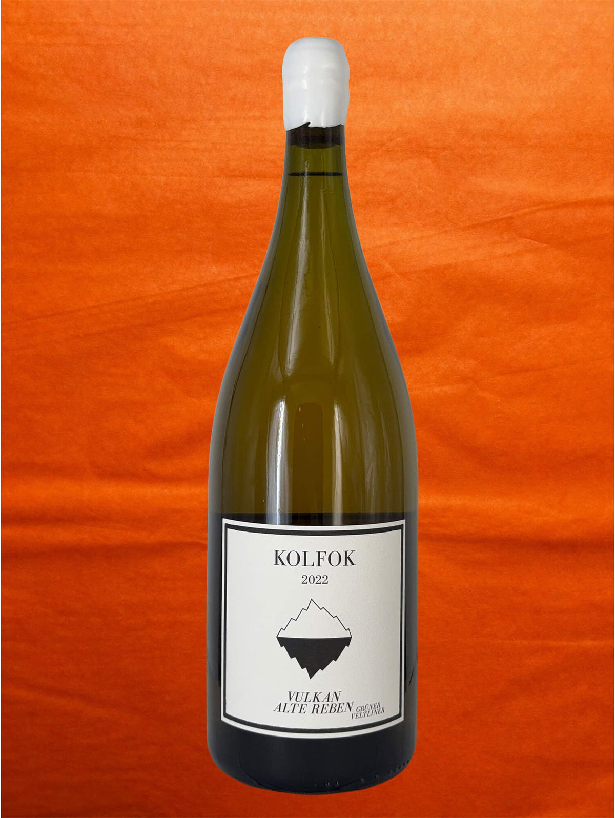Kolfok 2022 Vulkan Grüner Veltliner MAGNUM 1,5L front label