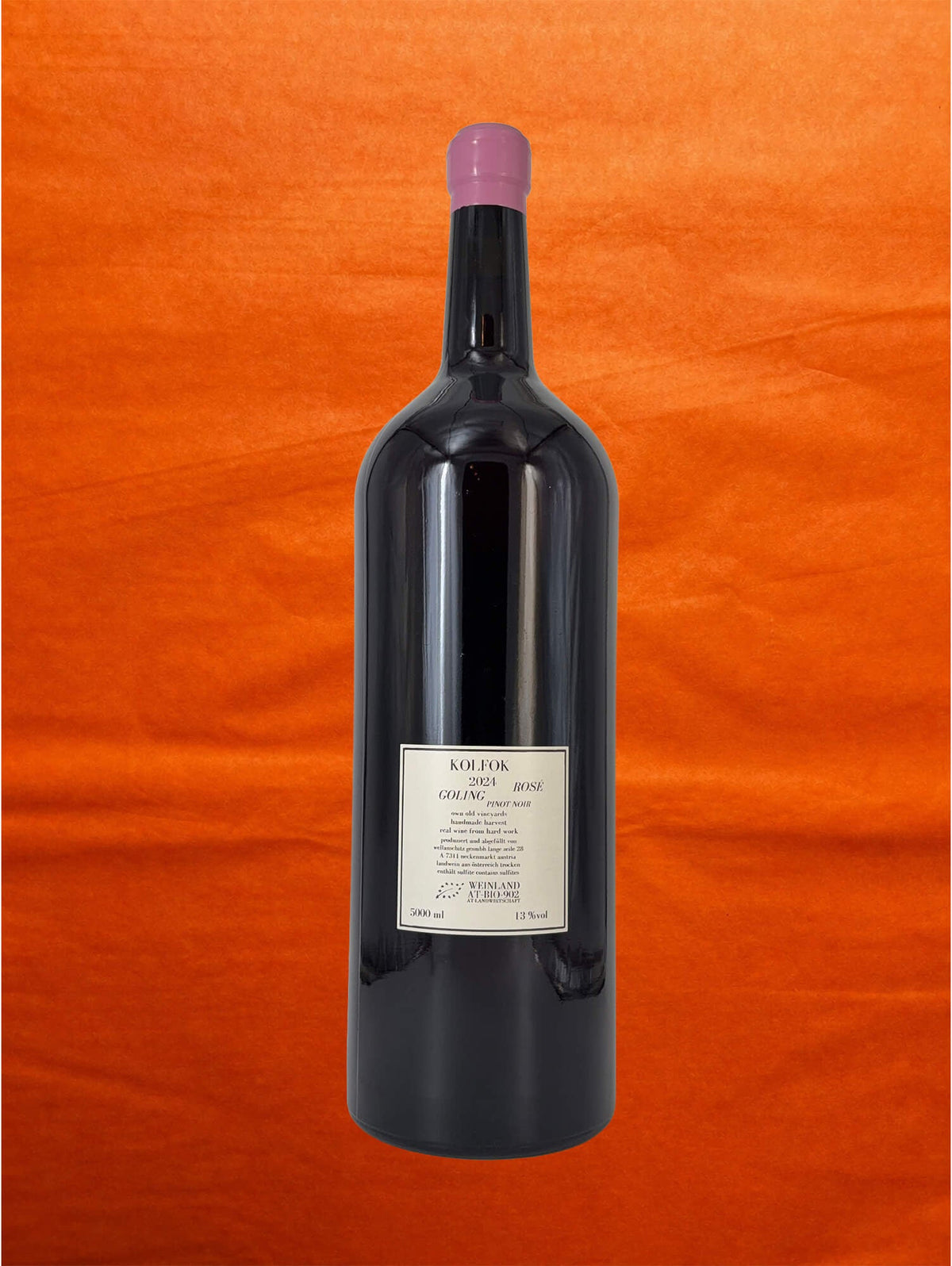 Kolfok 2024 GOLING Rosé IMPERIAL 5L back label