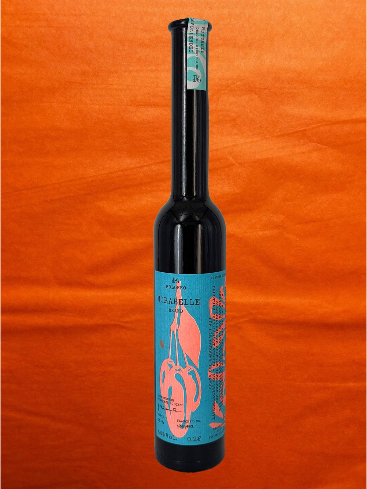 Destillerie Kolonko MIRABELLE front label