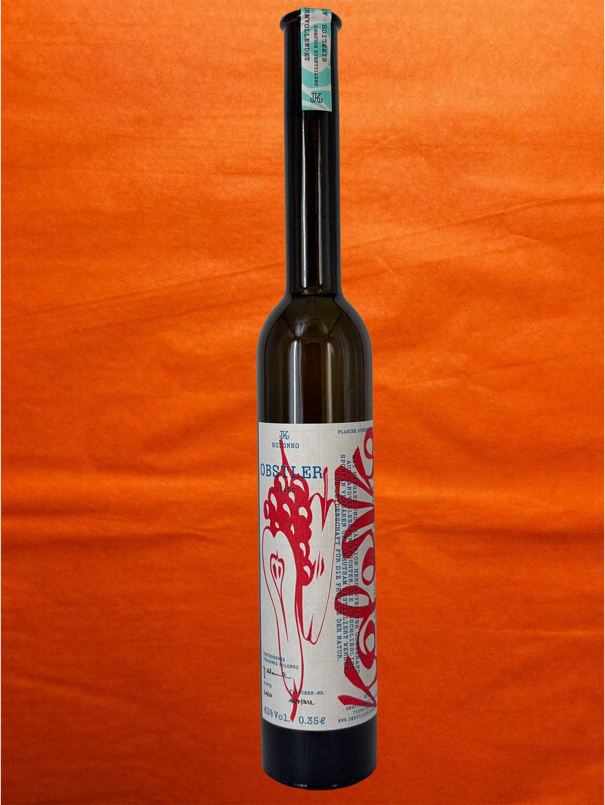 Destillerie Kolonko OBSTLER Fruit Garden front label