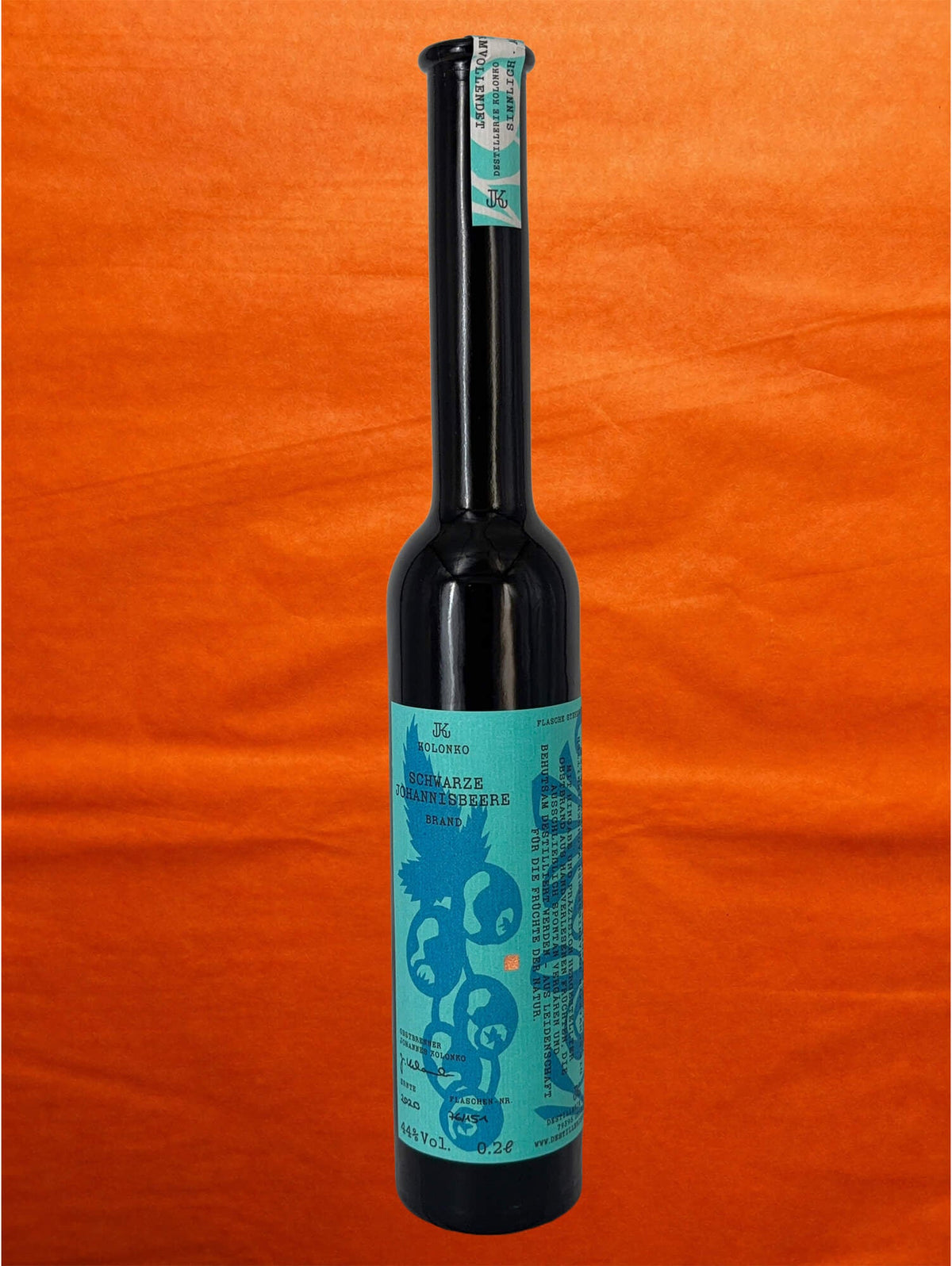 Destillerie Kolonko SCHWARZE JOHANNISBEERE front label