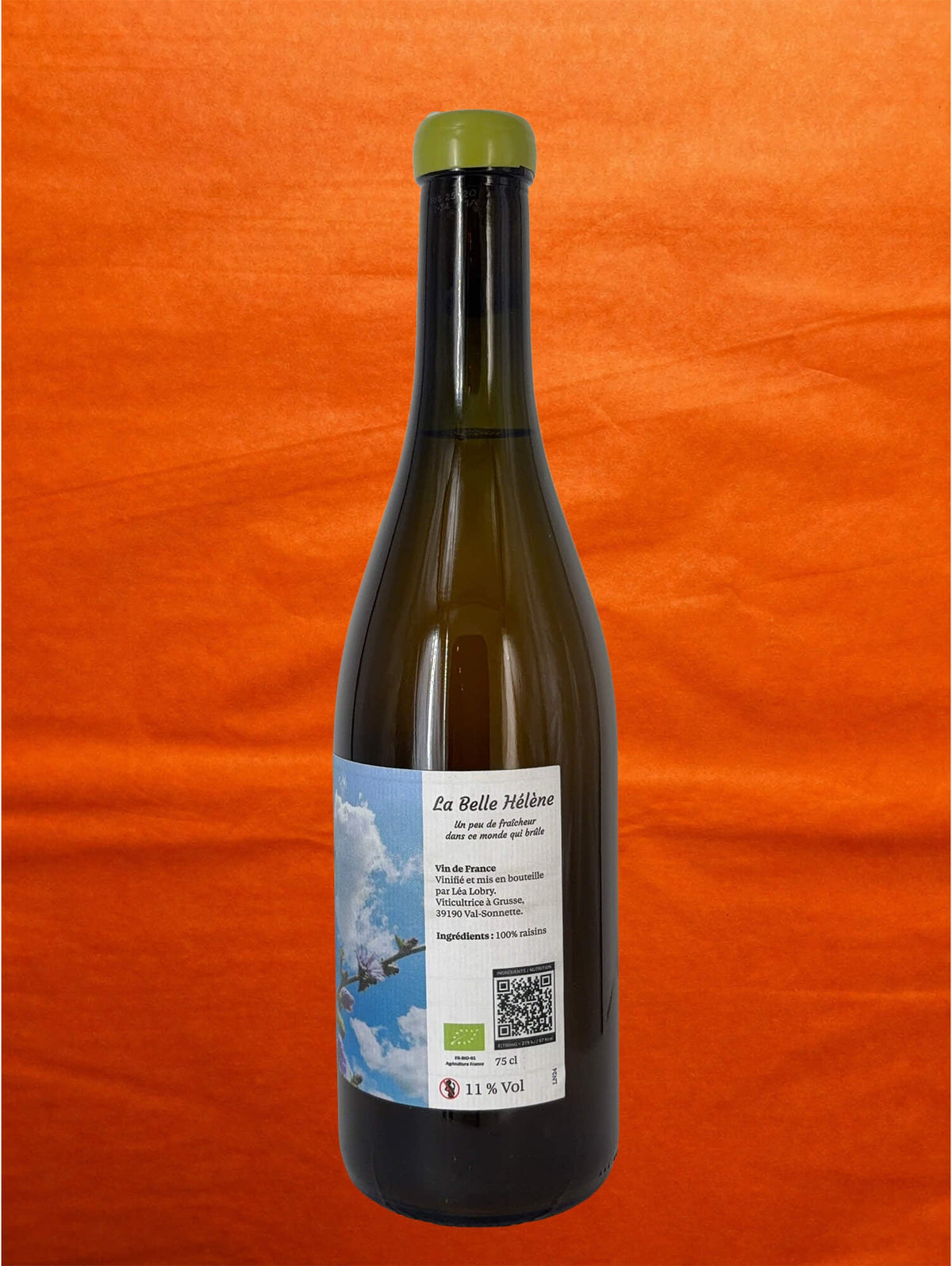Léa Lobry 2024 La Belle Hélenè back label