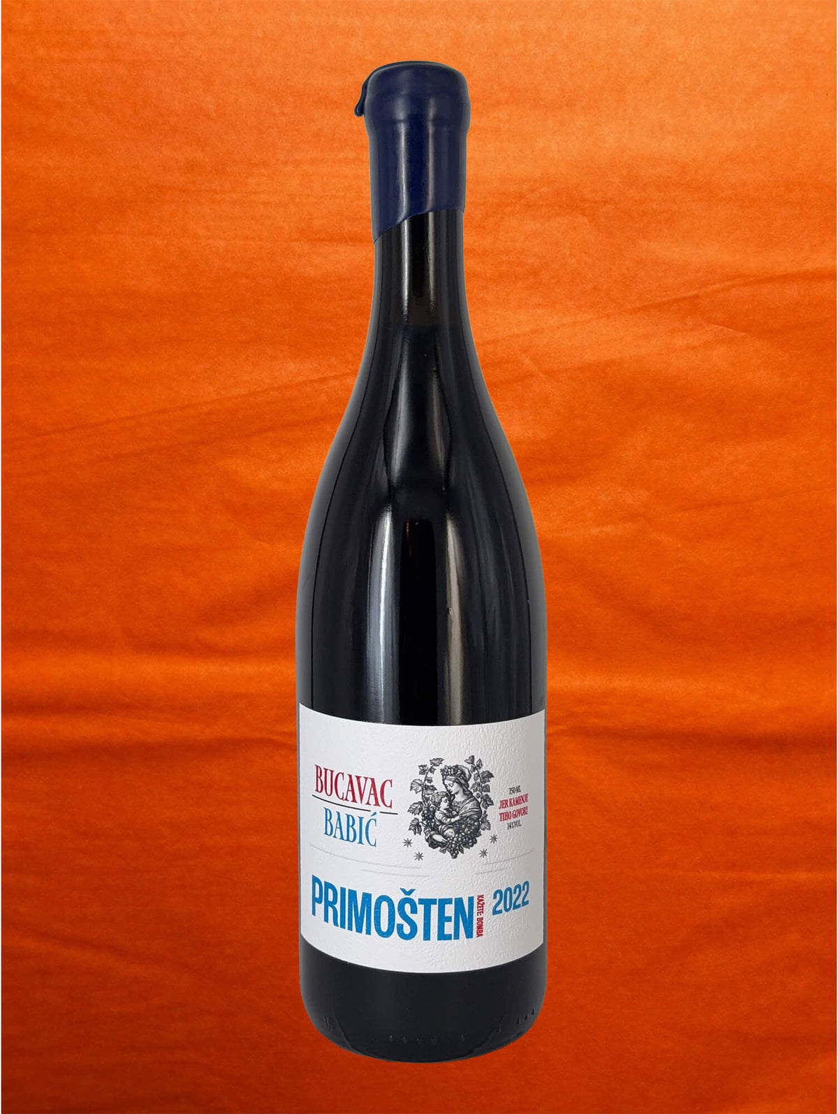 Marcel Muhlberger 2022 Bucavac Babic front label