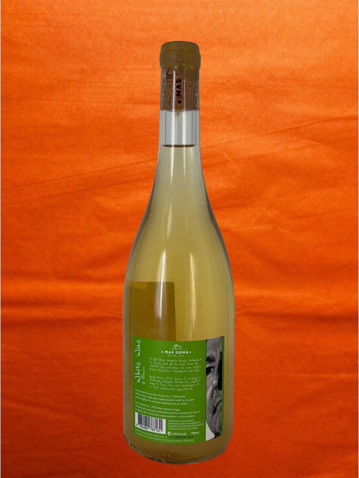 Mas Gomà 2023 Tiet Pere back label