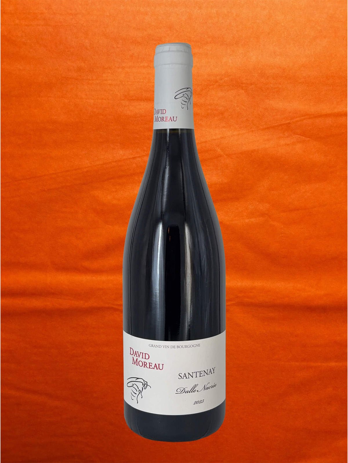 David Moreau 2023 Santenay Rouge 'Dalle Nacrée' front label
