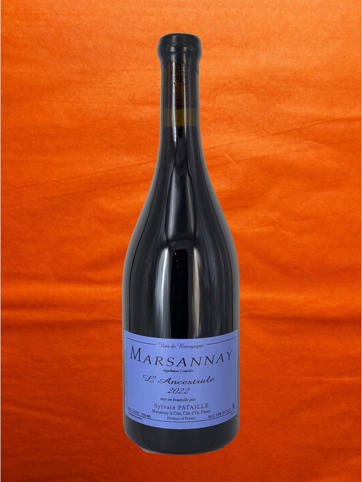 Sylvain Pataille 2022 Marsannay Rouge 'L'Ancestrale' front label