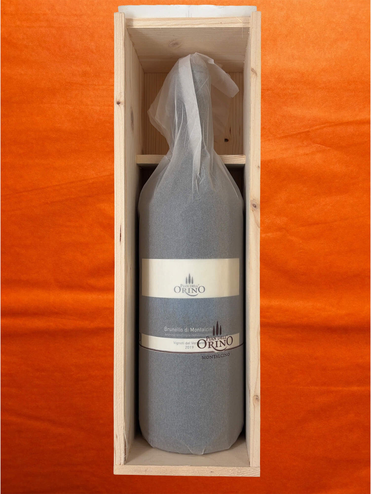 Pian Dell'Orino 2019 Brunello 'Vigneti Del Versante' MAGNUM 1,5L front label