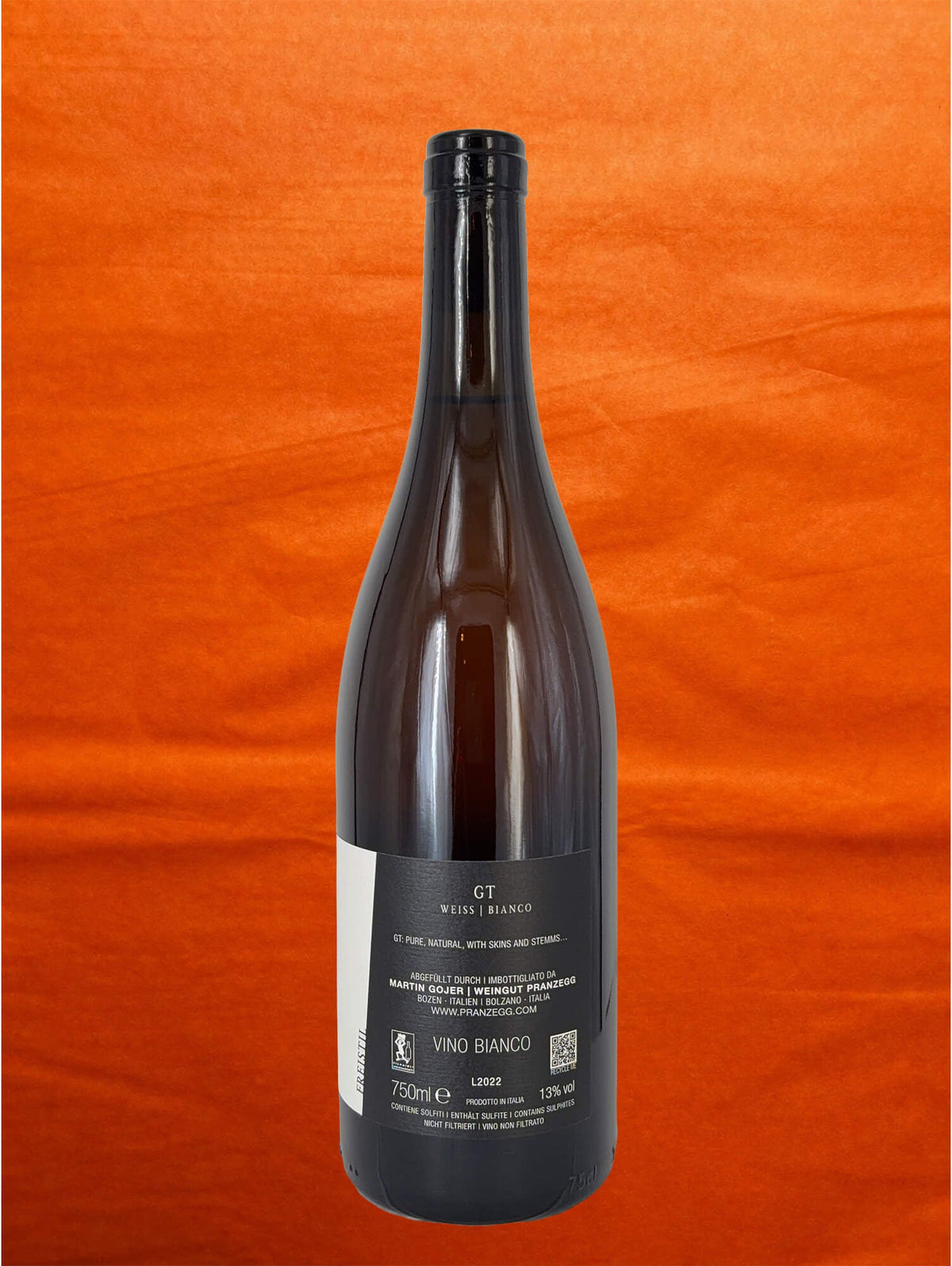Pranzegg 2022 GT back label