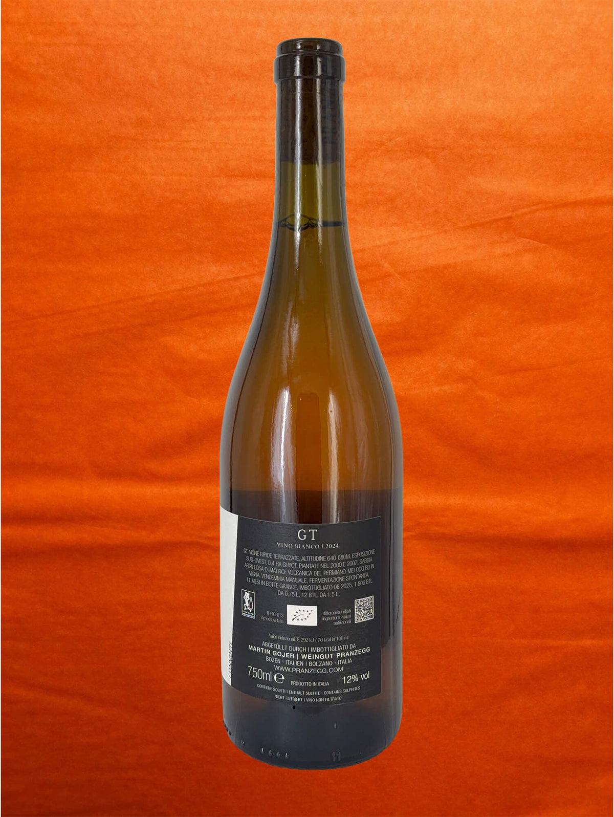 Pranzegg 2024 GT back label