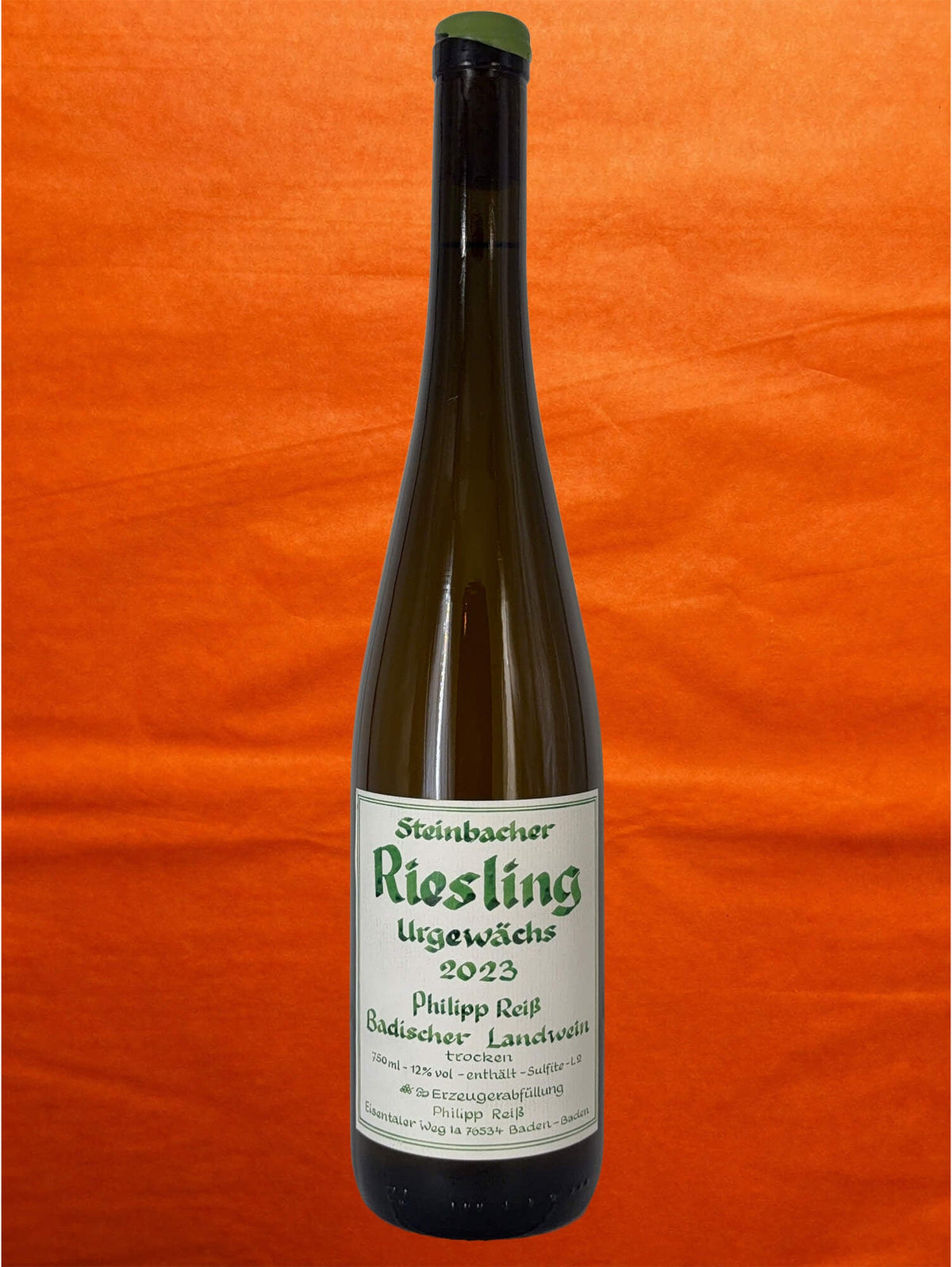 Philipp Reiss 2023 Riesling Ürgewächs front label