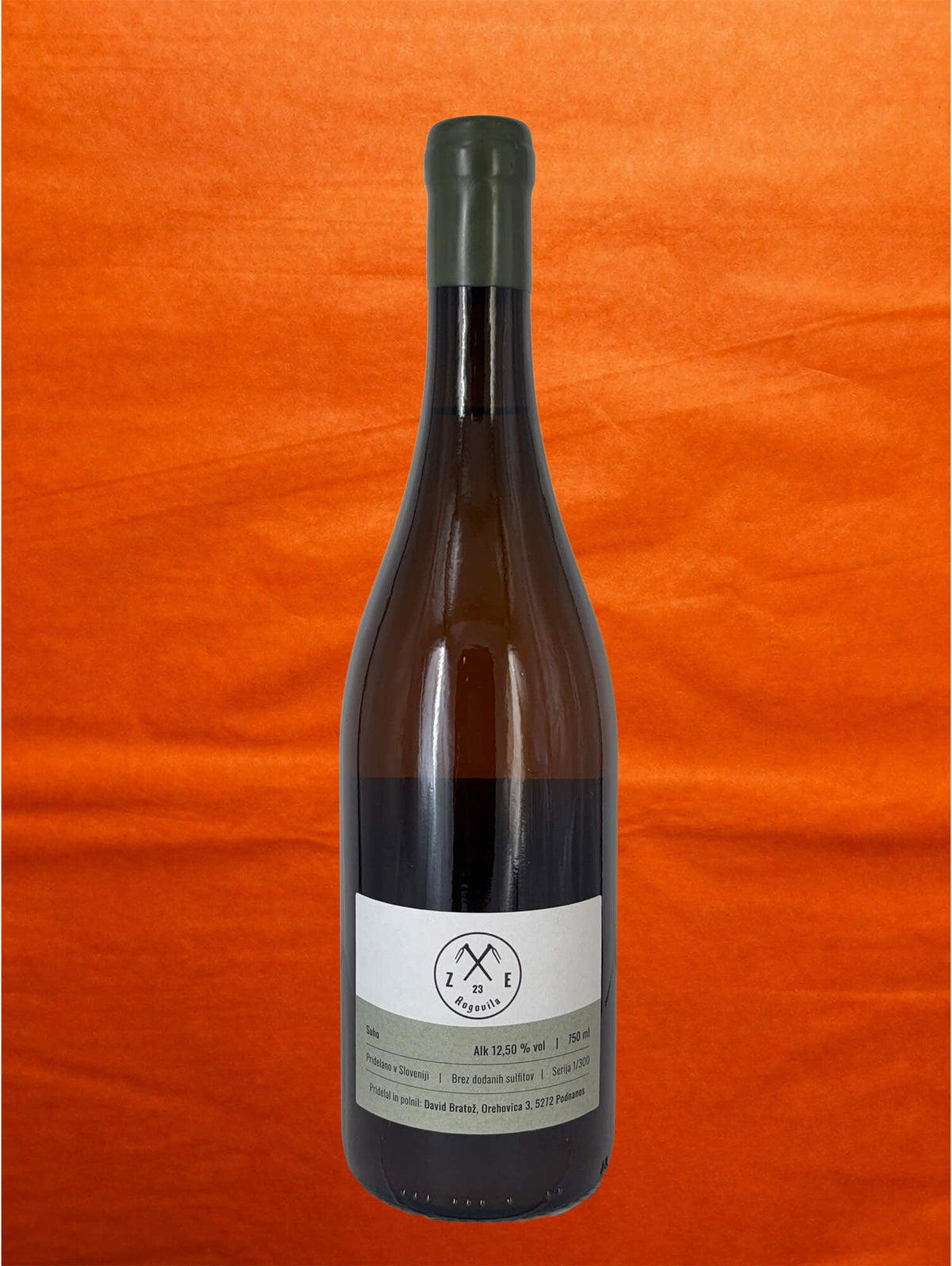 Rogovila 2023 Zelen (BS) back label