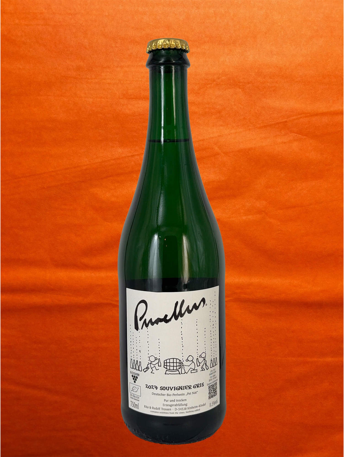Rita & Rudolf Trossen 2024 Purullus Souvignier Gris Pet'nat front label