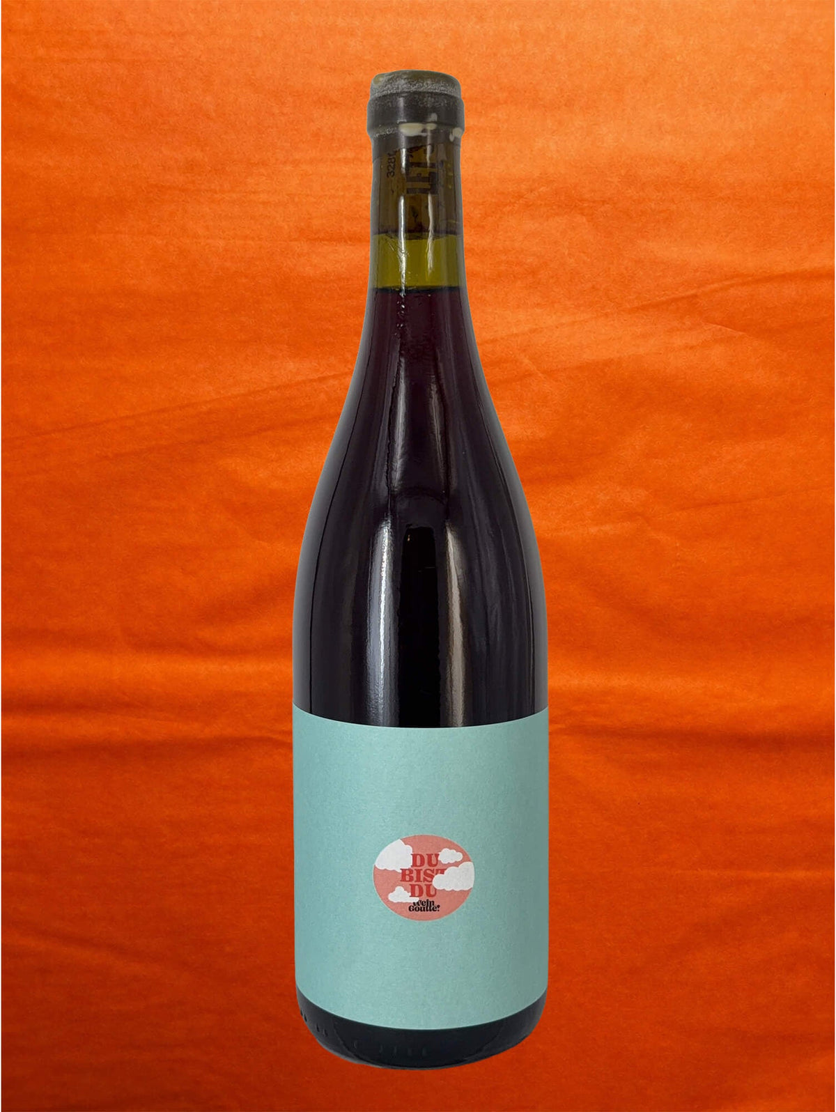 Wein Goutte 2022 Du Bist Du front label