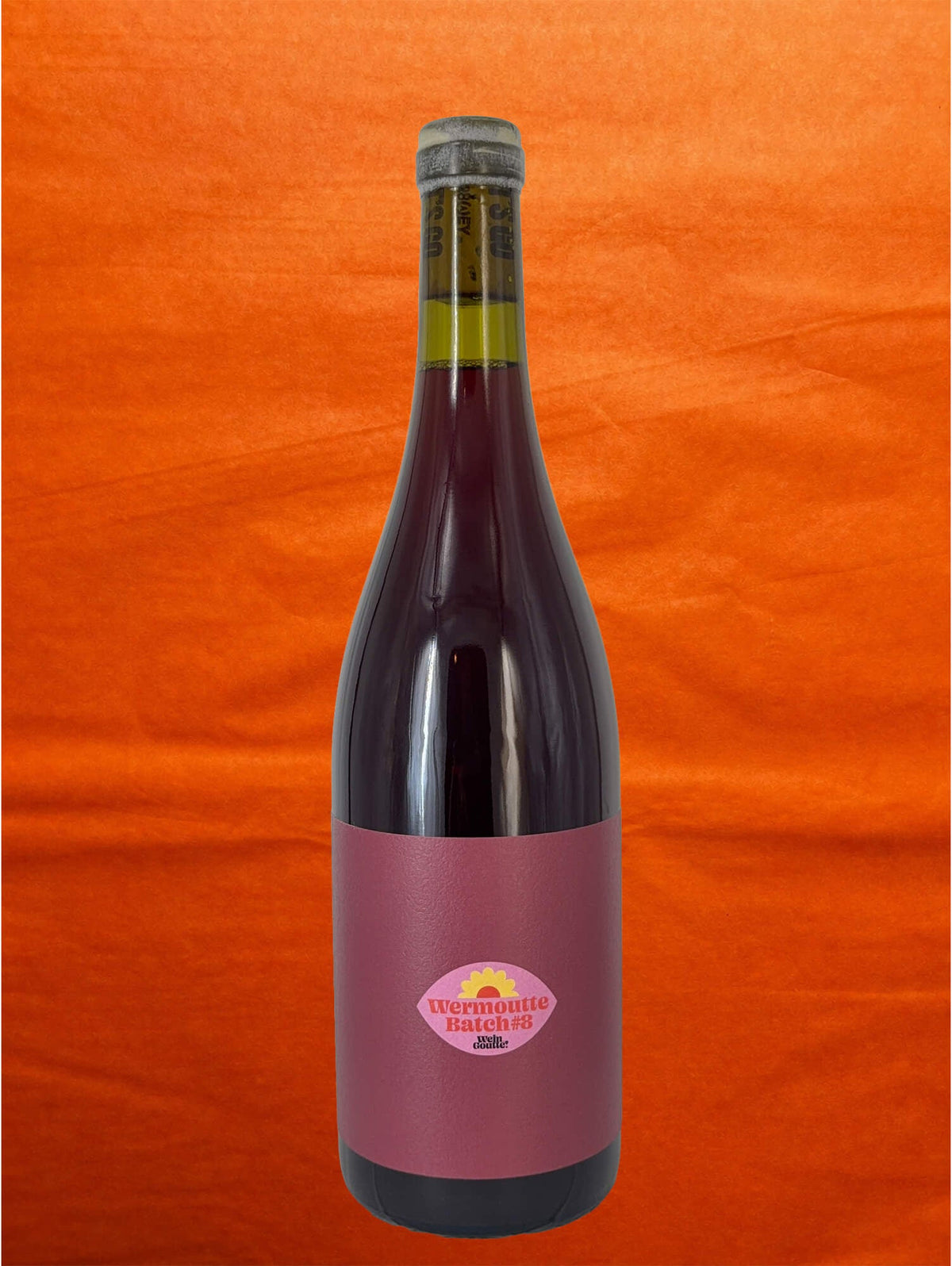 Wein Goutte Wermouth #8 Red front label